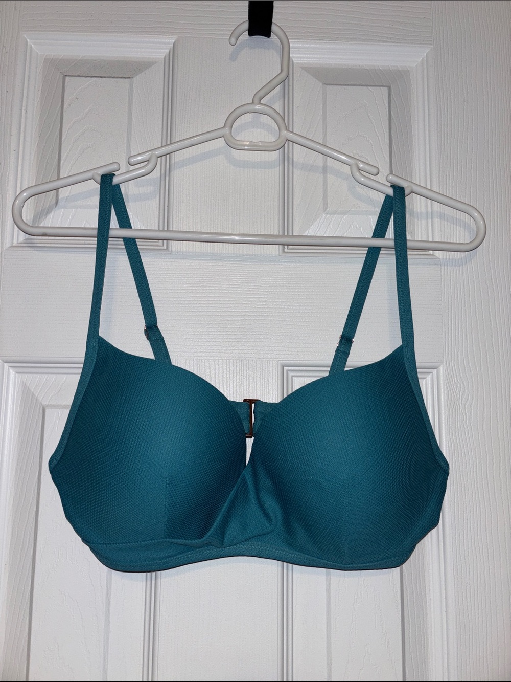 Shade & Shore Teal Underwire Bikini Top